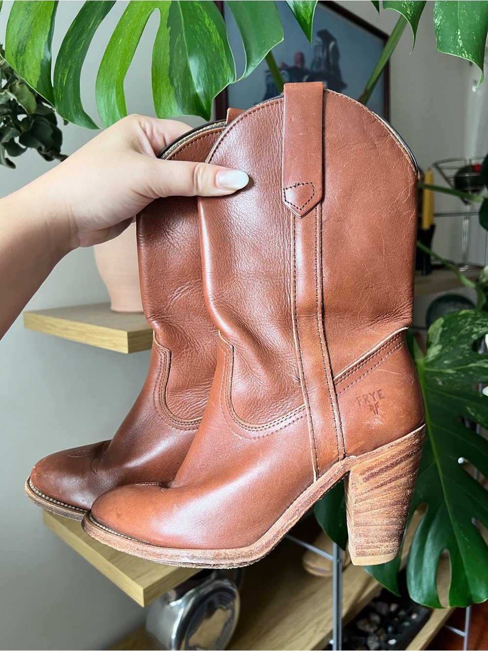 Vintage Frye Boots Black Label